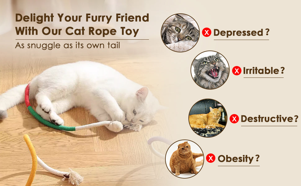 Mistpaw™ Silvervine-Infused Cotton Rope Chew Toy