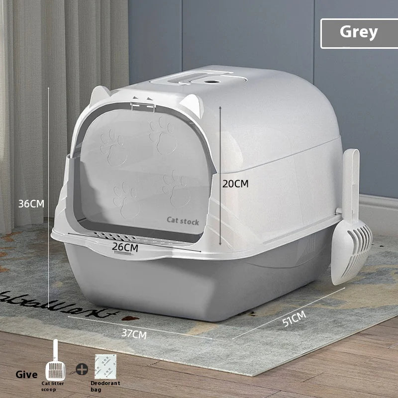 Mistpaw™ Fully Enclosed Cat Litter Box