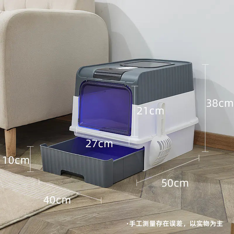 Mistpaw™ Enclosed Ultraviolet litter box