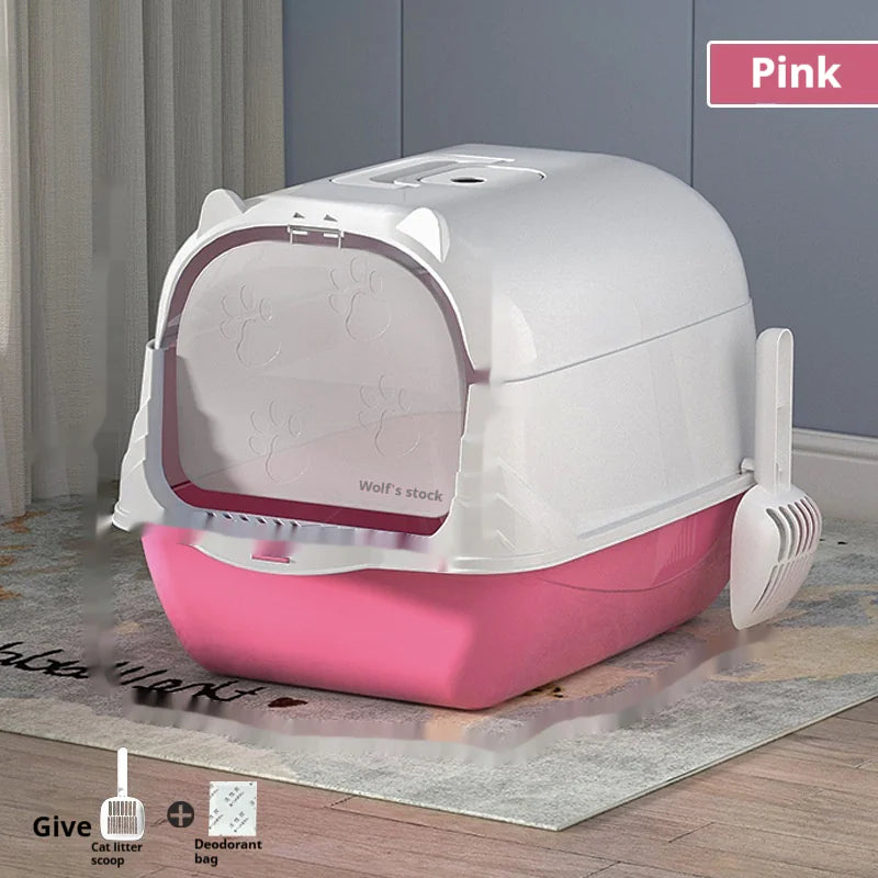 Mistpaw™ Fully Enclosed Cat Litter Box