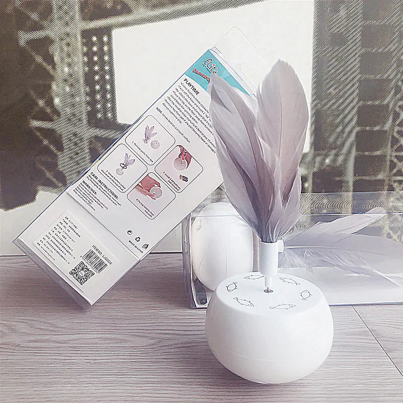 Mistpaw™ Rotating Feather Cat Teaser