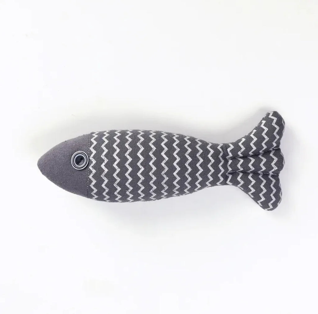 Mistpaw™ Linen Fish Cat Toy