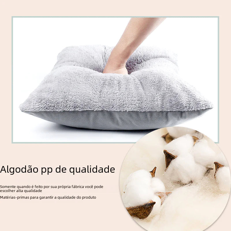 Mistpaw™ yurt-fur cat bed