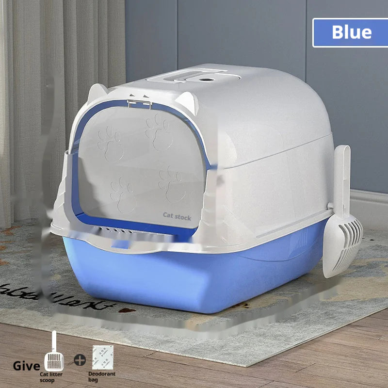 Mistpaw™ Fully Enclosed Cat Litter Box