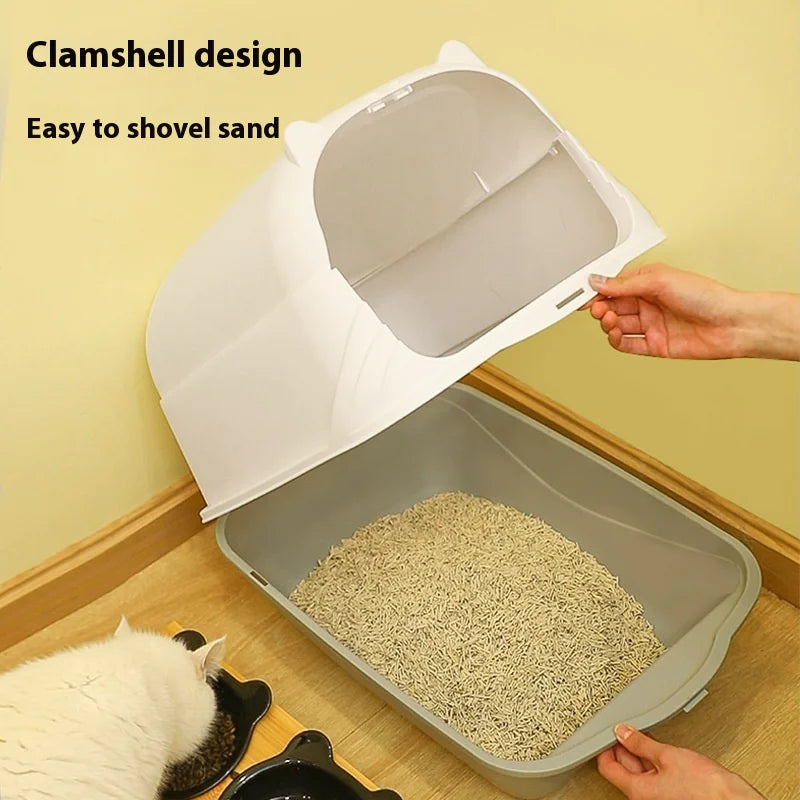 Mistpaw™ Fully Enclosed Cat Litter Box