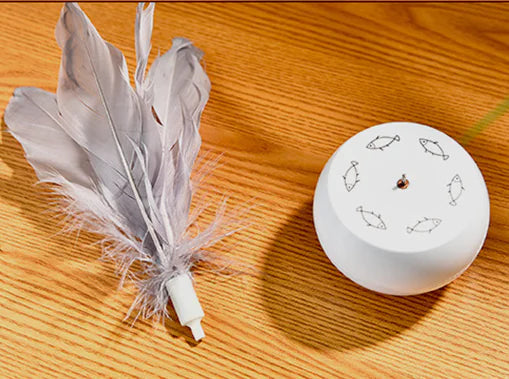 Mistpaw™ Rotating Feather Cat Teaser