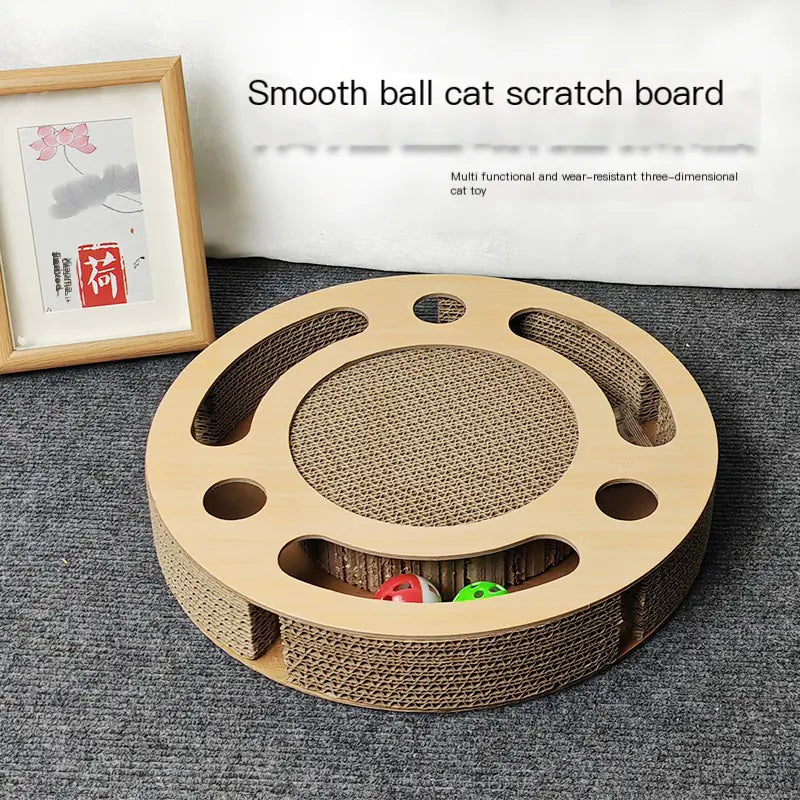 Mistpaw™ Round Scratch Cat Spinner