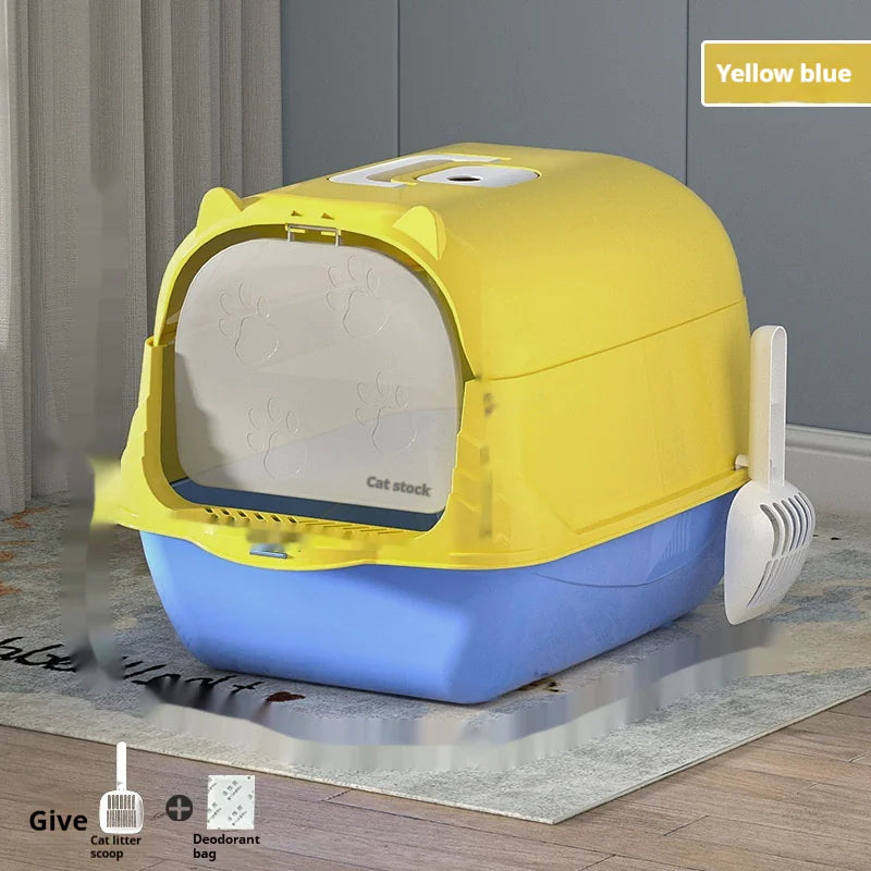 Mistpaw™ Fully Enclosed Cat Litter Box