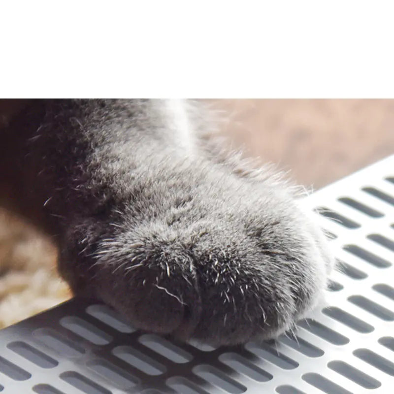 Mistpaw™ Large Semi-Closed Cat Litter Box with Removable Design