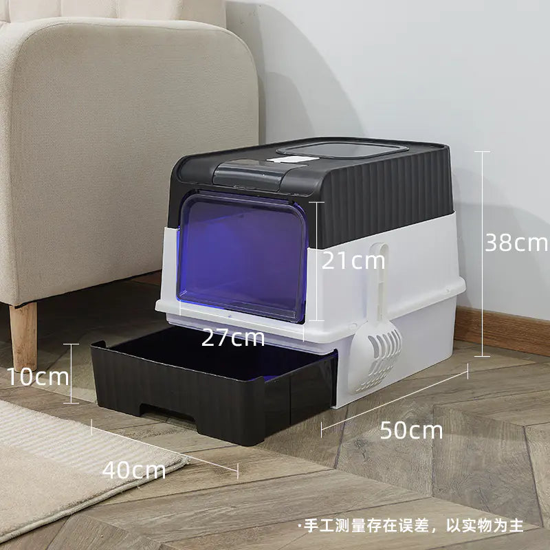 Mistpaw™ Enclosed Ultraviolet litter box
