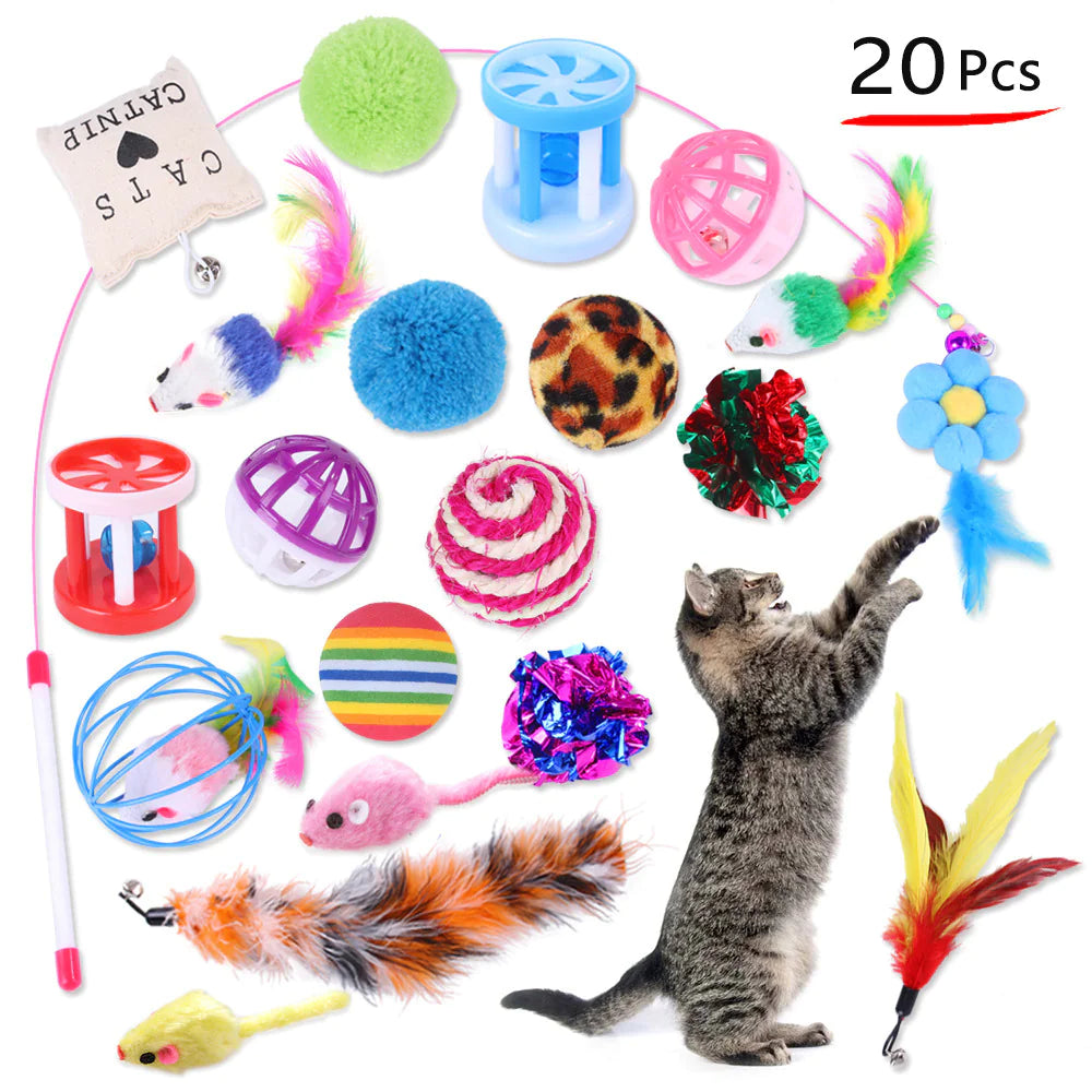 Mistpaw™ Wand & Mice Toy Set