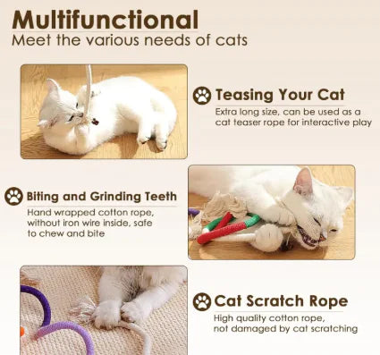 Mistpaw™ Silvervine-Infused Cotton Rope Chew Toy