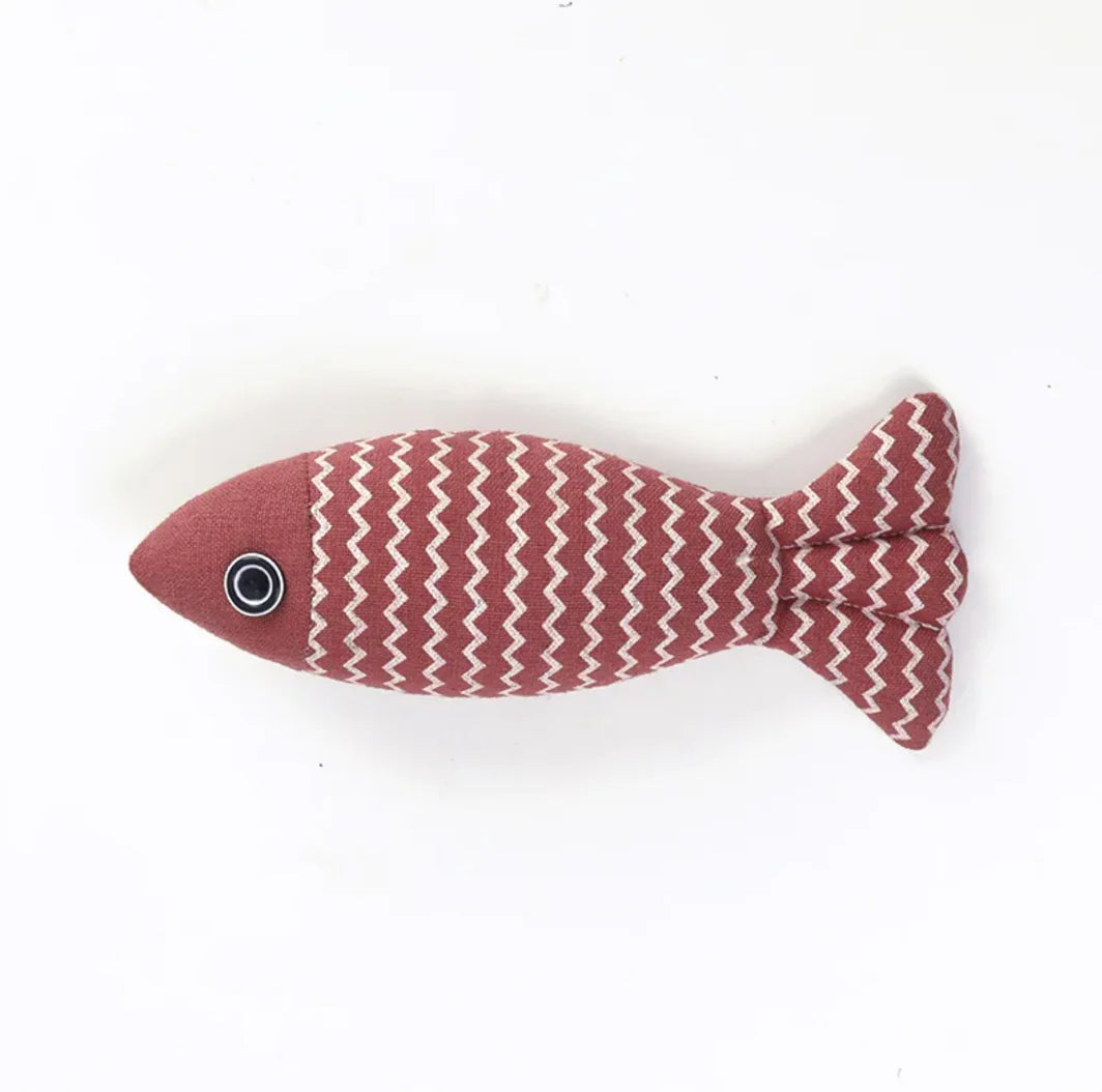Mistpaw™ Linen Fish Cat Toy