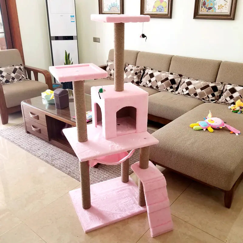 Mistpaw™ Cat Tree with Scratching Board and Climbing Frame