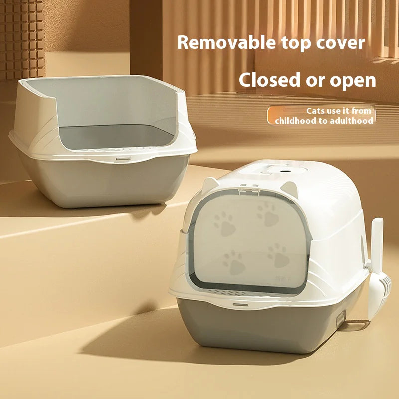 Mistpaw™ Fully Enclosed Cat Litter Box