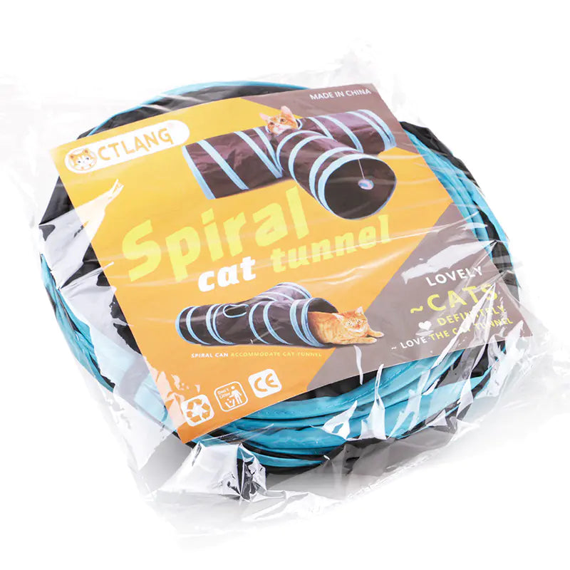 Mistpaw™ Cat Crinkle Tunnel Foldable Cat Toy