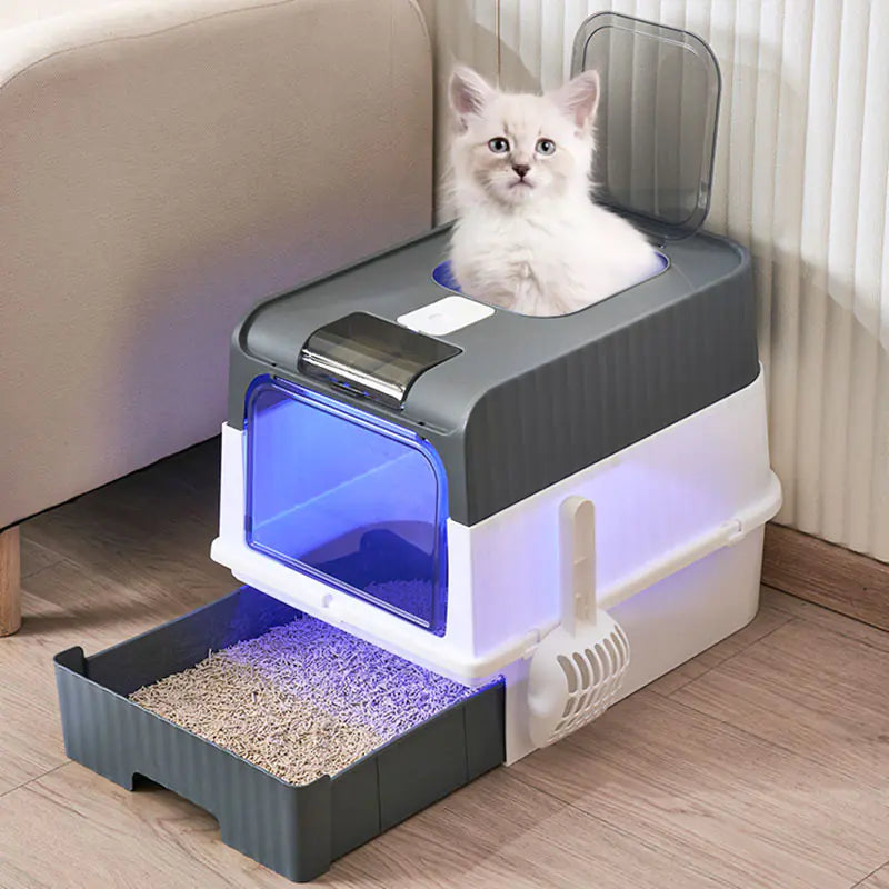 Mistpaw™ Enclosed Ultraviolet litter box